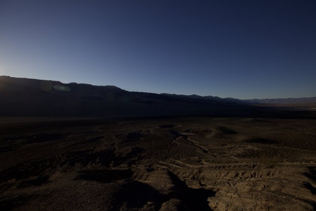 Plateau Sunset in Death Valley