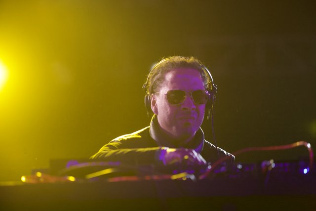Sunglasses and Sound: DJ Rocks the Coachella Crowd