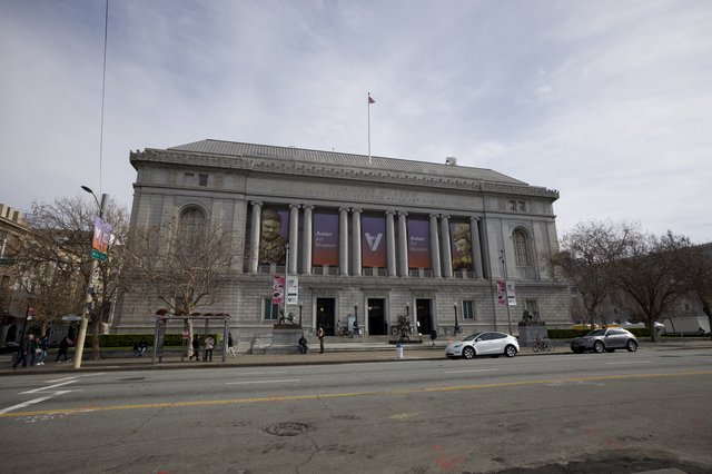 Asian Art Museum of San Francisco on Overcast Day