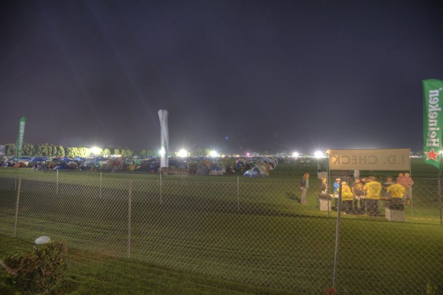 Night Gathering in the Field