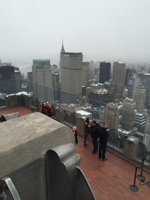 A View from the Top of the Metropolitan Office Building