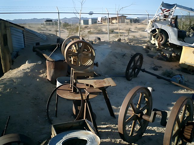 Rustic Relics in the Desert