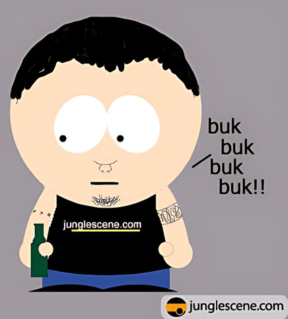 Buk Buk Beer Time in South Park