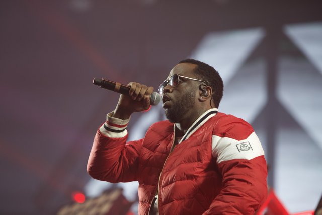 Red-Jacketed Singer Lights Up Coachella Stage