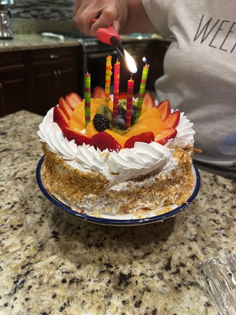 Celebrating with Cake