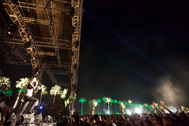 TimTheTatman Performing Under the Night Sky at Coachella