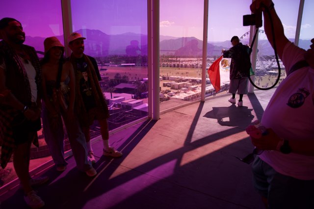 Vibrant Vistas: A Unique Perspective at Coachella 2024