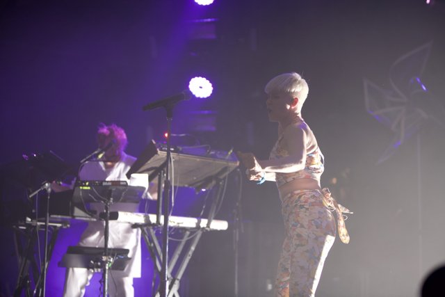 Musical Duo Lights Up Coachella Stage