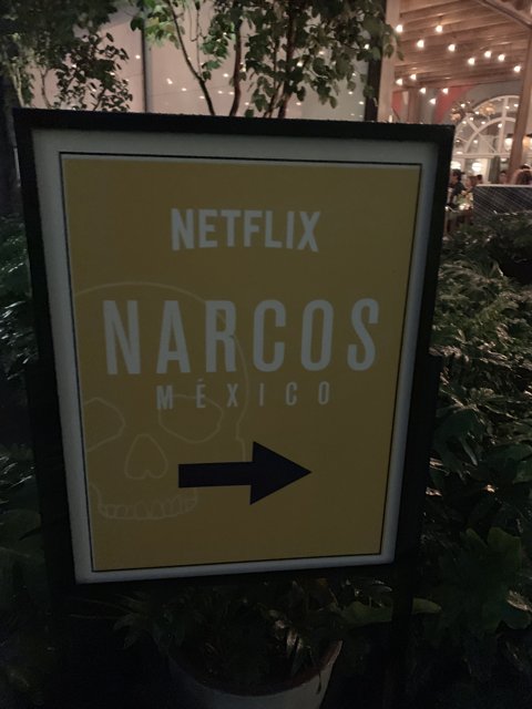 Narcos Mexico Sign