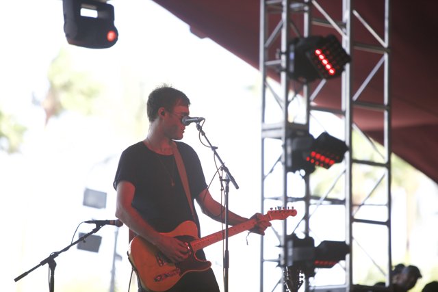Guitarist Rocks the Stage at Coachella Concert