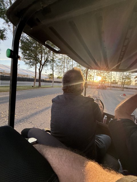 Sunset Ride Through Empire Polo Club