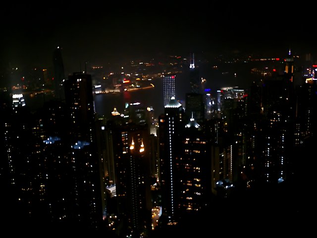 Glowing Metropolis