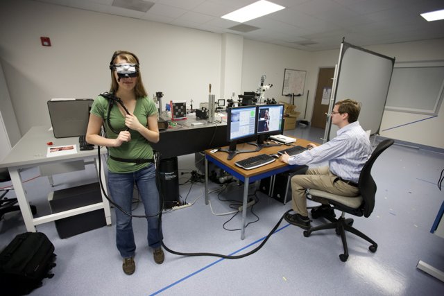 Virtual Reality Testing in Laboratory