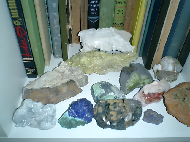 A Collection of Minerals and Gemstones