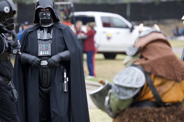 Darth Vader Cosplay at Sonoma County Balloon Classic