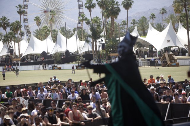 Michael Pitt Rocks the Crowd at Coachella