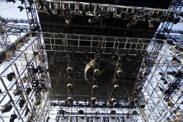 The Grand Stage with Metal Structure