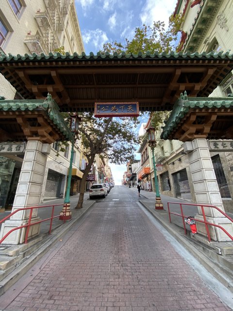 San Francisco Chinese Temple in the City