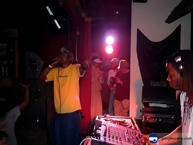 DJ's Groovy Beats at the Night Club