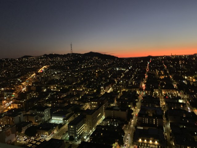 San Francisco Metropolis at Night