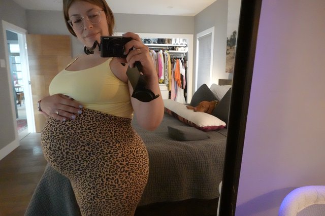 Mirror Selfie with Vintage Film Camera