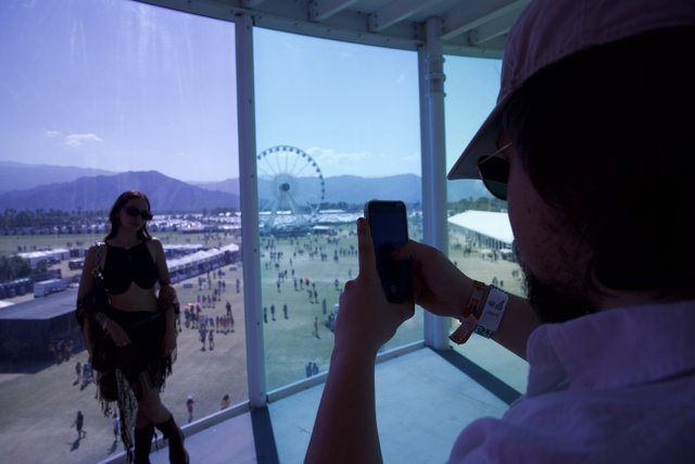 Behind the Lens: A Moment at Coachella 2024