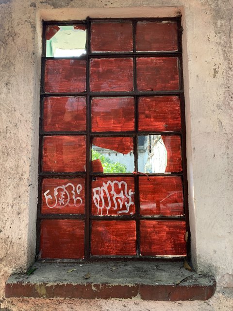 The Defaced Window