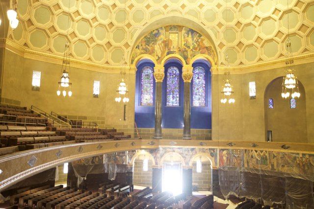Magnificent Dome of the Temple Auditorium