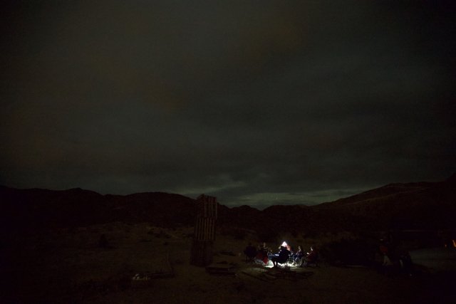 Desert Campfire Gathering