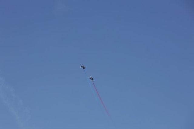 Aerial Acrobatics at the Fleet Week Air Show, 2023