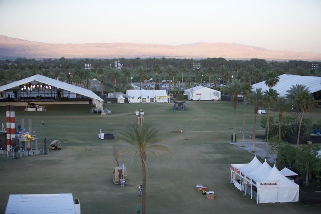 Stage Area at Coachella