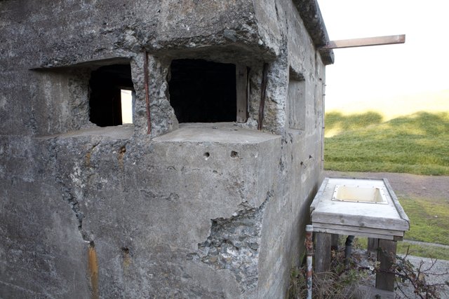 Concrete Bunker at Point Bonita
