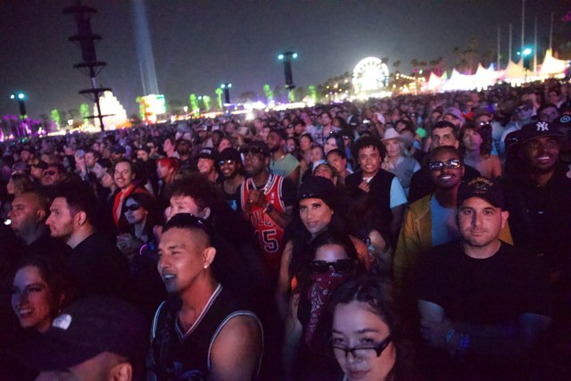 Under the Electric Sky: A Night at Coachella 2024