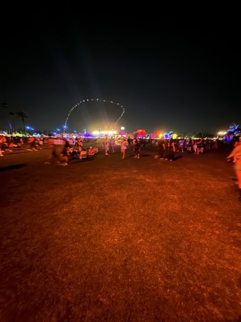 Nighttime Vibrance at the Polo Grounds