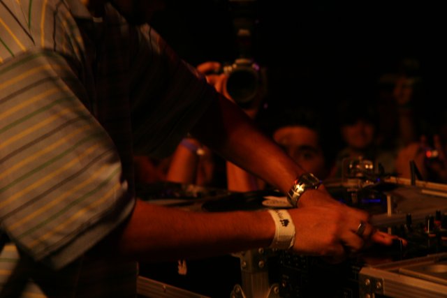 DJ in Stripes