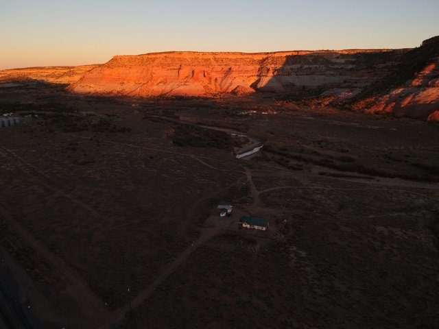 Desert Canyon Sunset