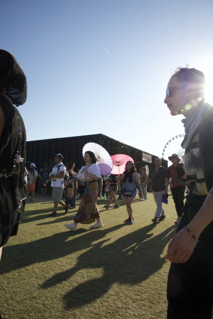 Festival Vibes: Sunny Afternoon at Coachella 2024