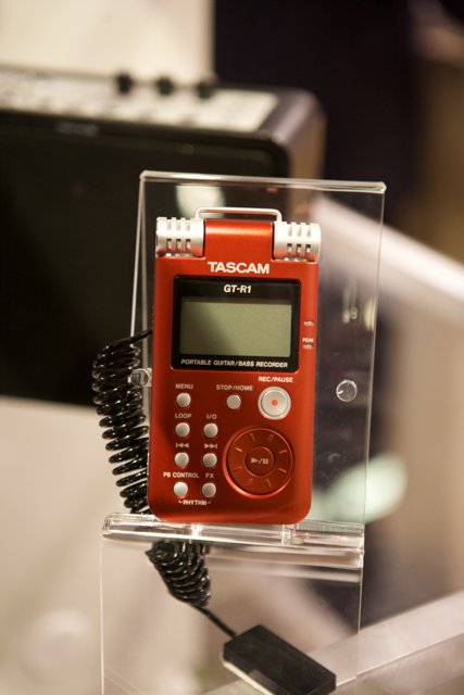 The Red Recorder on Display