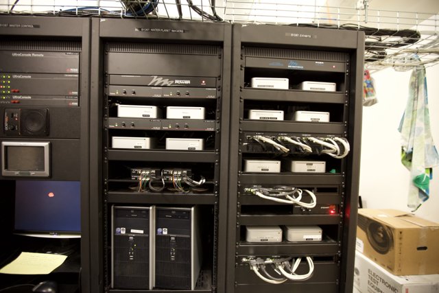 The Inner Workings of a High-Tech Server Room