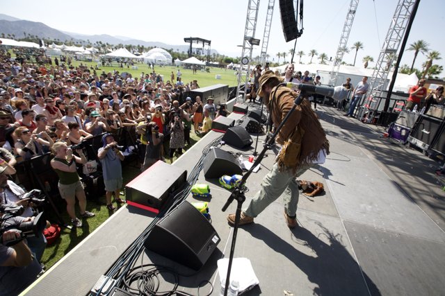 Leonard Whiting Rocks Coachella Stage