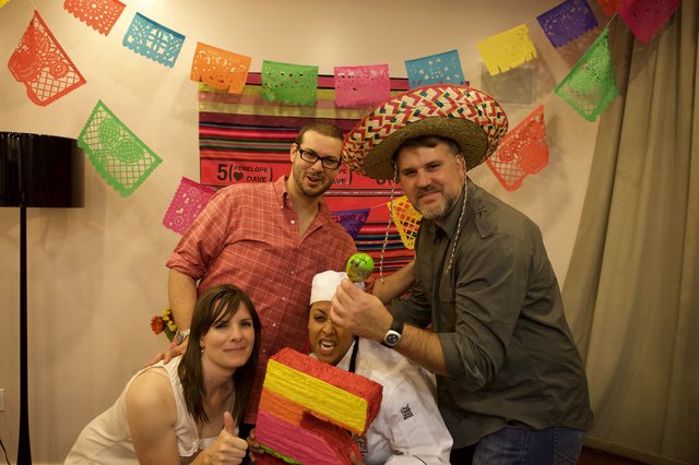 Fiesta Fun at Penelope and Dave's 5th Anniversary