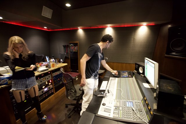 In the Recording Studio