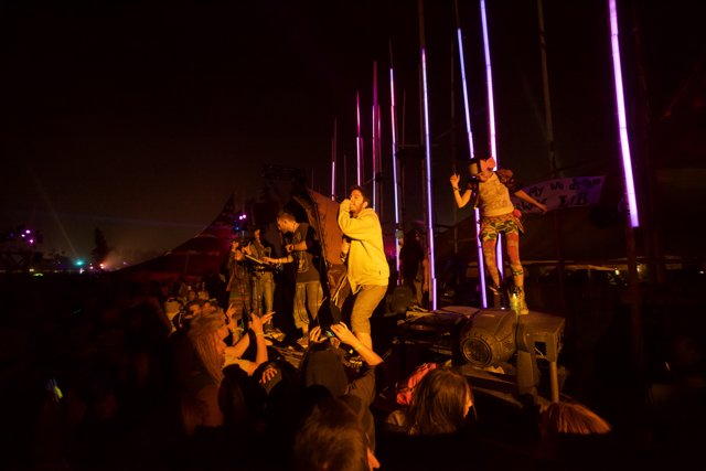 The Night Rockers Hit Coachella