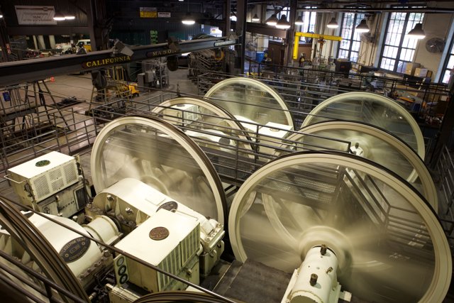 Inside a Large Factory Workshop