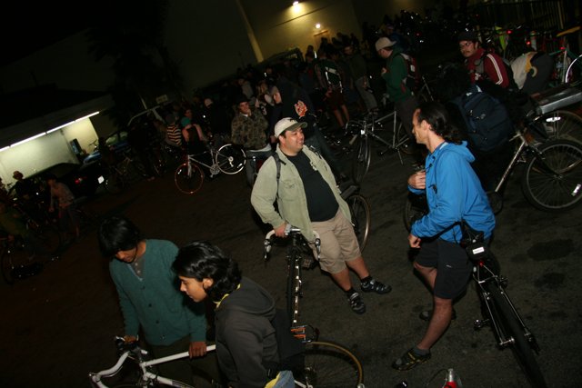 Nighttime Bike Meet-Up