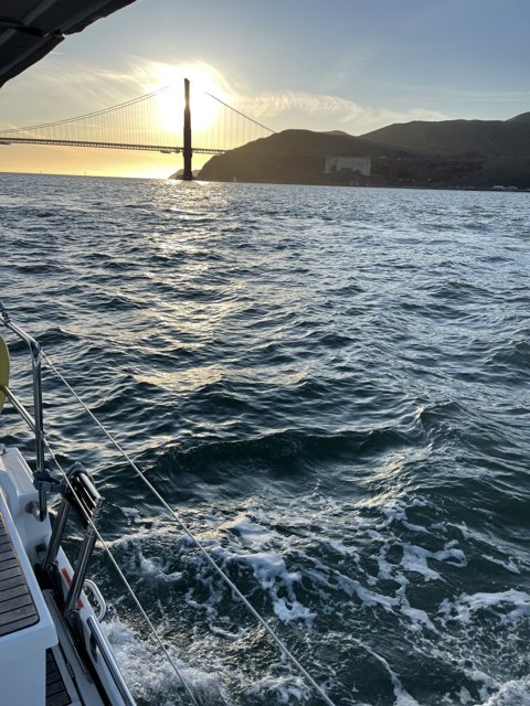 Sailboat on San Francisco Bay