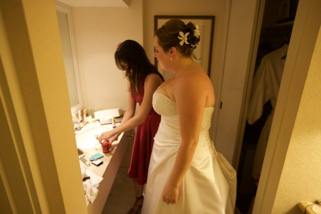 Wedding Dress Fitting