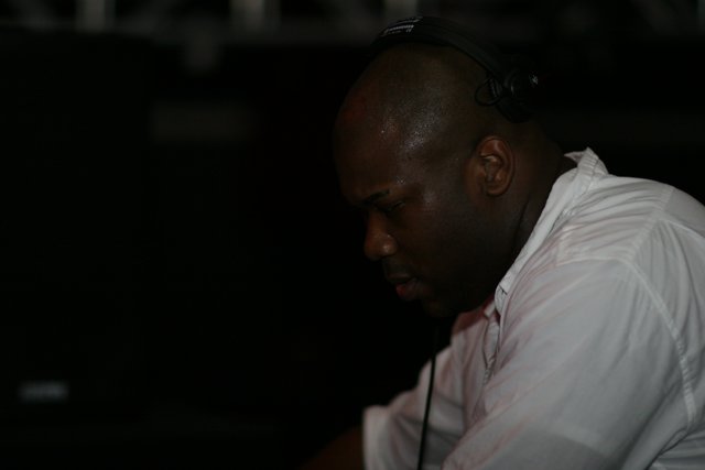 The DJ in White