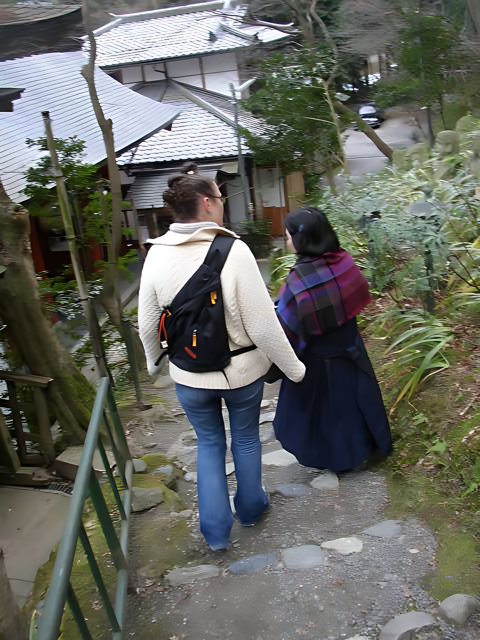 Walking through Kyoto's Temple Pathway