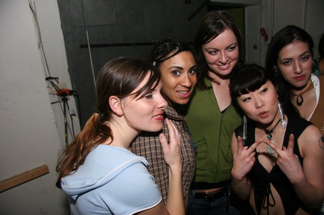 Five Friends Celebrate New Year's Eve Together